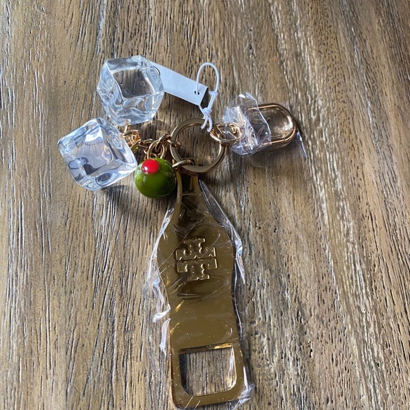 Tory Burch bottle opener keychain NWT - Picture 2 of 6